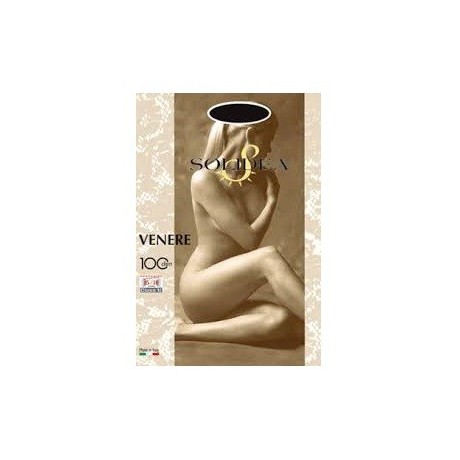 Venere 100 Collant Tutto Nudo Nero 3