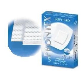 Garza Prontex Soft Pad Compressa 5x7 Cm 5 Pezzi