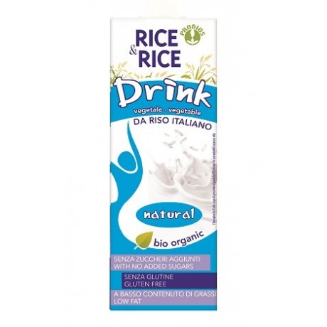 Rice&rice Bevanda Di Riso Al Naturale 1 Lt