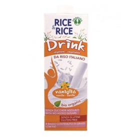 Rice&rice Bevanda Di Riso Alla Vaniglia 1 Lt