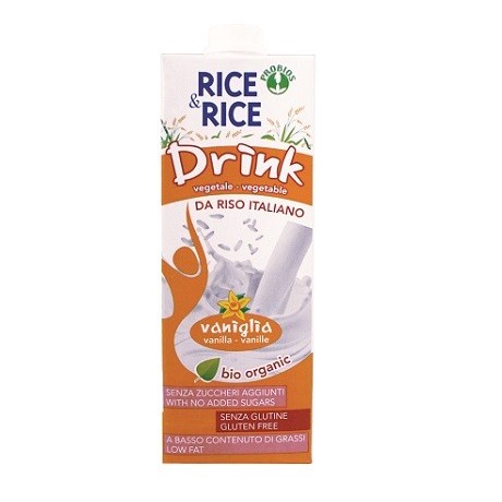 Rice&rice Bevanda Di Riso Alla Vaniglia 1 Lt