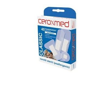 Ceroxmed Classic Trasparenti 40 Cerotti Assortiti