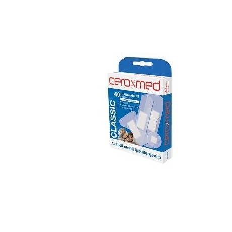 Ceroxmed Classic Trasparenti 40 Cerotti Assortiti