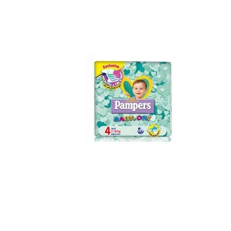 Pampers Baby Dry Downcount Maxi Pd 52 Pezzi
