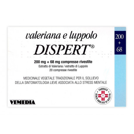 Valeriana Luppolo Dispersibile 20 Compresse