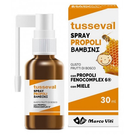 Tusseval Gola Prop Spray Bambini