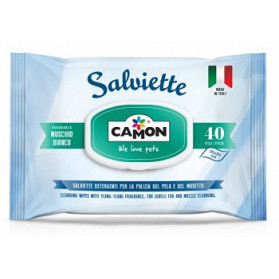 Salviette Muschio Bianco 40 Salviettine