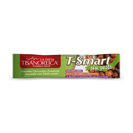 Tisanoreica Style Barretta T Smart Nocciola Cioccolato Fondente 35 g