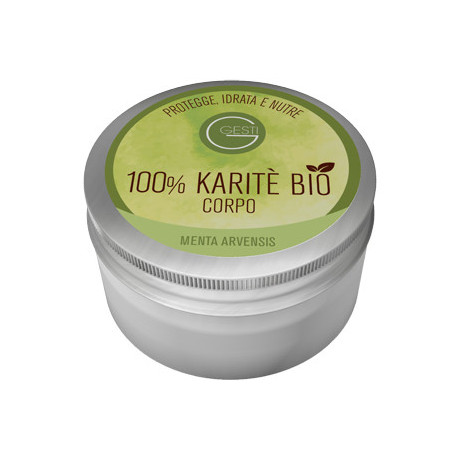 Gesti 100% Karite' Bio 200 ml Menta Arvensis Corpo