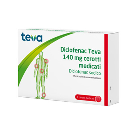 Diclofenac Te 5 Cerotto Medicato 140mg