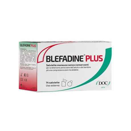 Blefadine Plus 14salv+1 Compresse