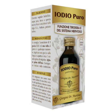 Iodio Puro Analcolico 100ml