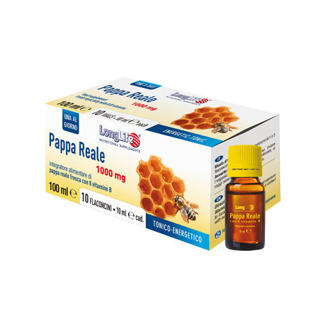 Longlife Pappa Reale+vitb 10 Flaconcino