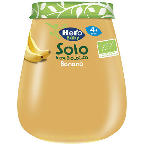 Hero Solo Omog Banana Bio 120g