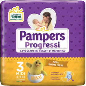 Pampers Progressi Midi 27pz