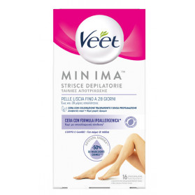 Veet Strisce Corpo Ipoall 16pz