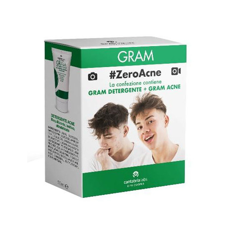 Gram Zeroacne Detergente 50ml+cr 50ml