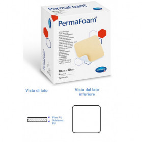 Permafoam C Medicato Pur10x10 10p