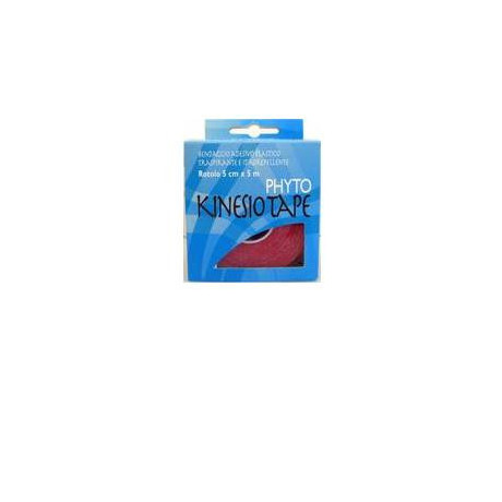 Benda Elastica Di Fissaggio Phyto Kinesio 5x5 Red Box 1 Pezzo