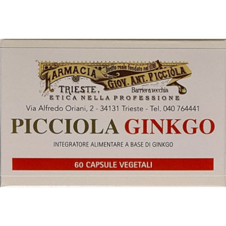 Picciola Ginkgo 60 Capsule