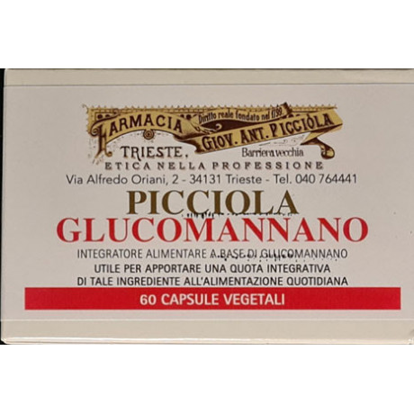 Picciola Glucomannano 60 Capsule